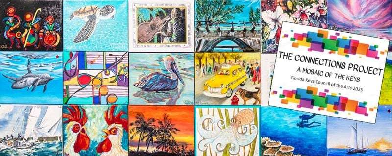 Connections Project: A Mosaic of the Keys Pop-Up at Key West Art & Craft Festival