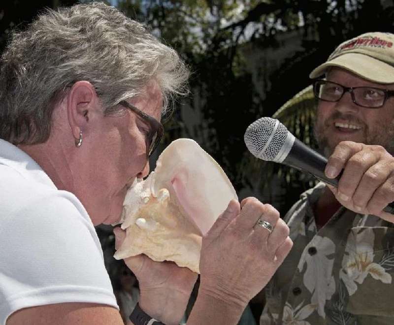 Conch Shell Blowing Contest