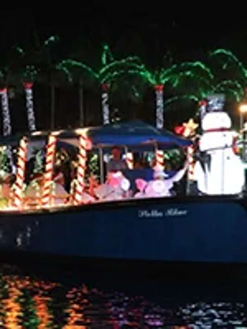 Schooner Wharf Bar Lighted Boat Parade KeyWestTourist